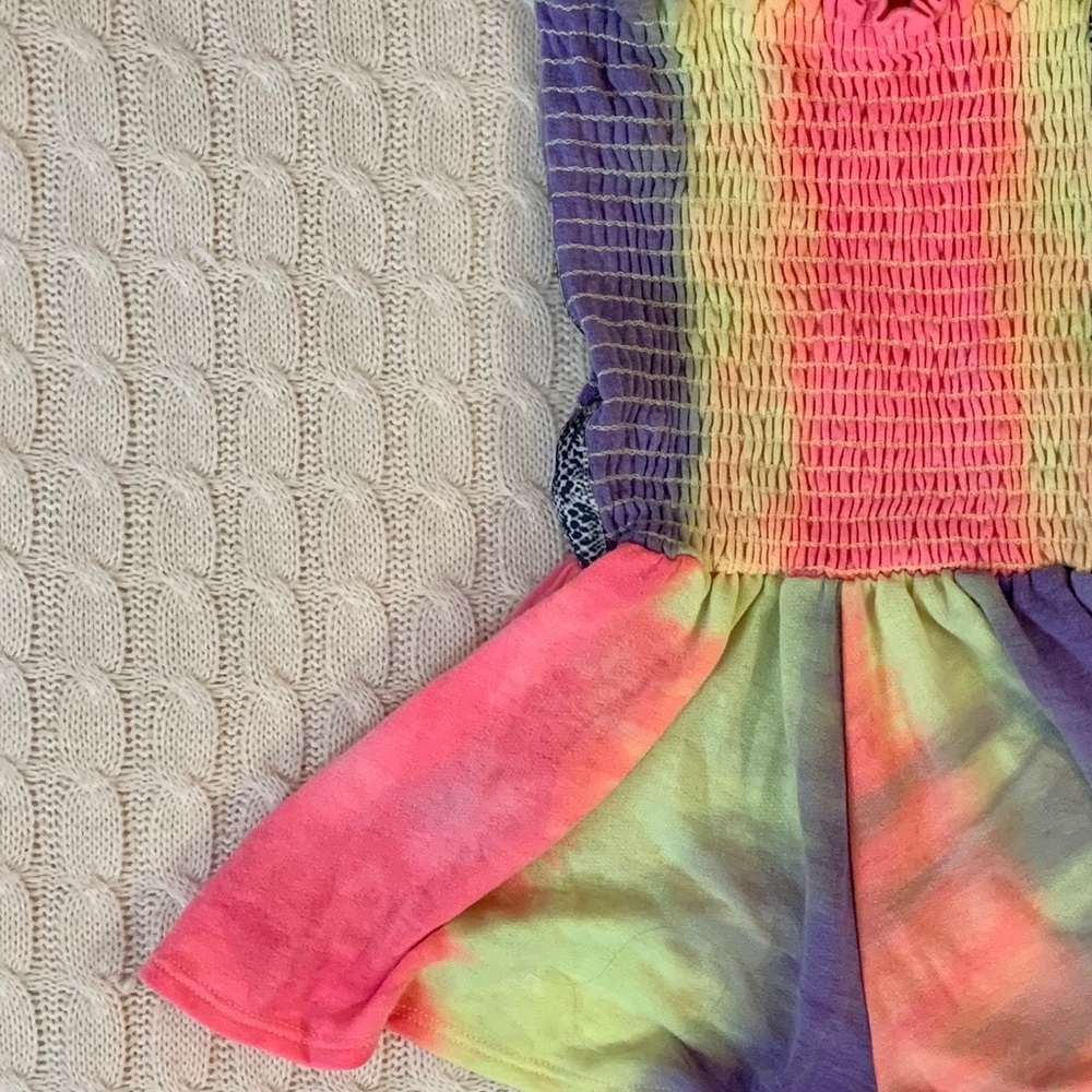 Tie dyed romper. NWOT - Picture 3 of 4